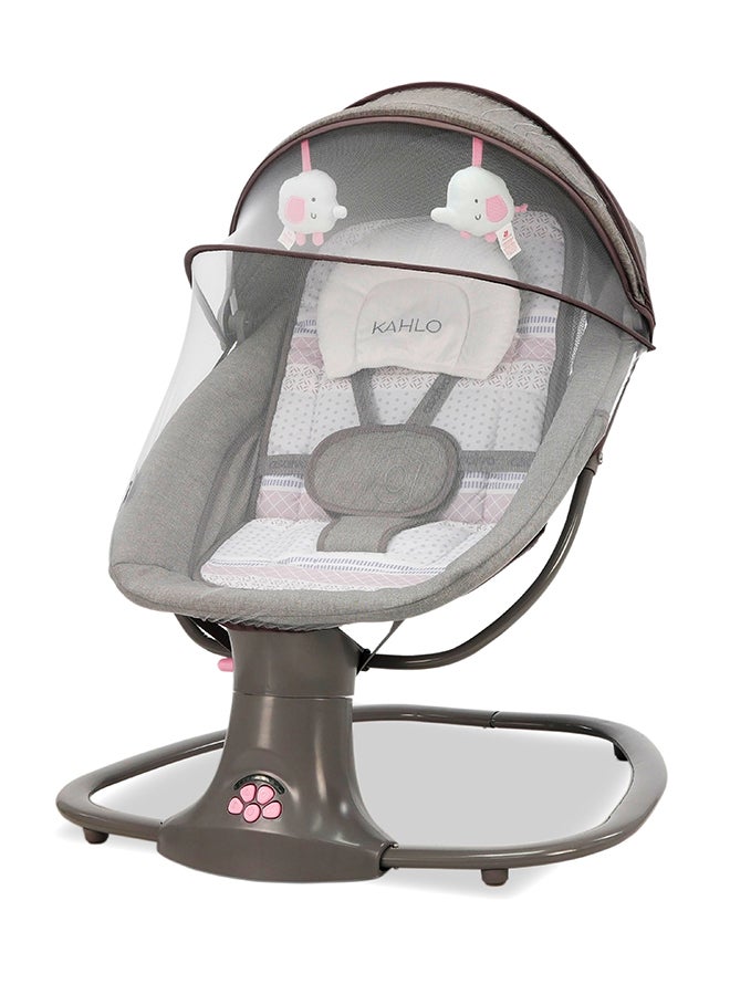 asalvo Baby Bouncer Musical Kahlo - Stone - Image 1