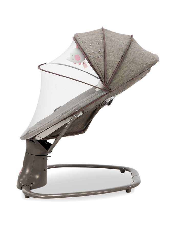 asalvo Baby Bouncer Musical Kahlo - Stone - Image 5