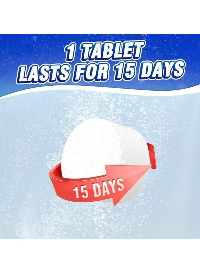 EELHOE 24 PCS Toilet Bowl Cleaner Tablets, Automatic Toilet Bowl Cleaners with Bleach, Durable Toilet Tank Cleaners with Sustained-Release Technology, Household Toilet Cleaners with Easy Operation - 24 PACK - Image 3
