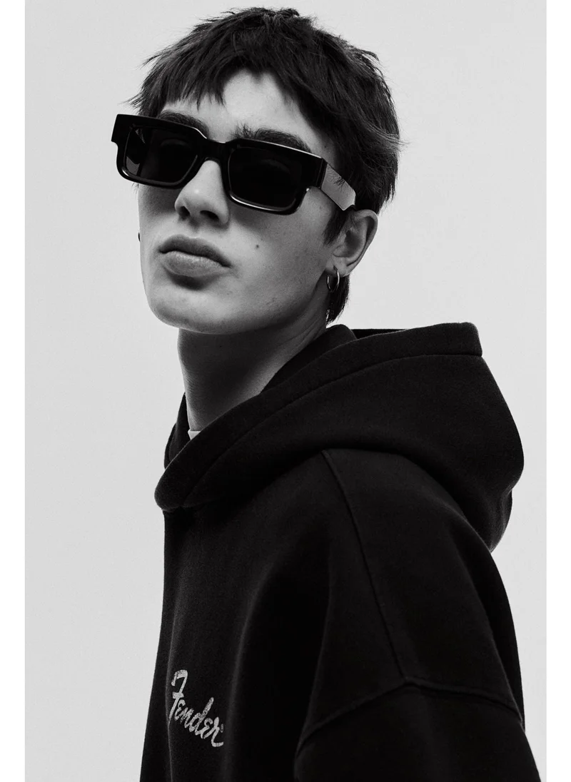 H&M Oversized Fit Printed hoodie