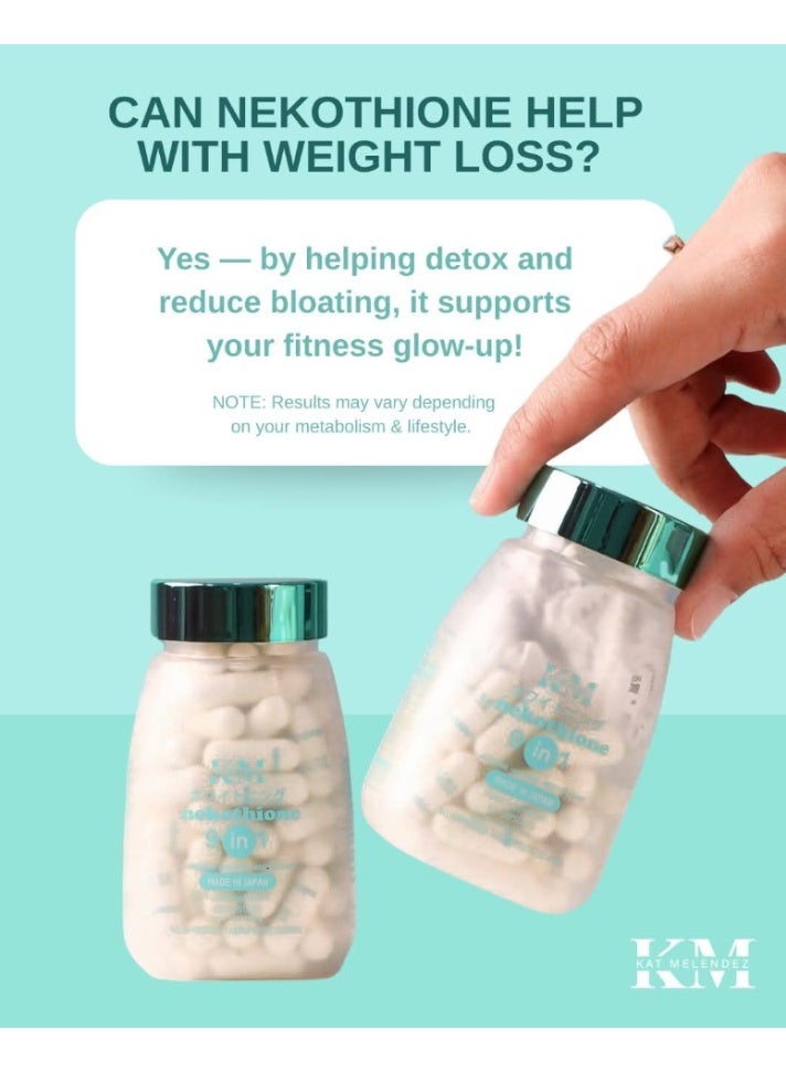 KM Nekothione 9-in-1 Food Supplement Capsules Made in Japan – Daily Wellness Support Formula - Image 4
