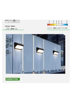 Vmax V.max LED Wall Light model Light 18W,Can adjustment Modern Aluminum Waterproof Outdoor and Indoor Directional Wall Sconces Indoor Stair Loft Living Room Home Hallway lamp  - Image 2