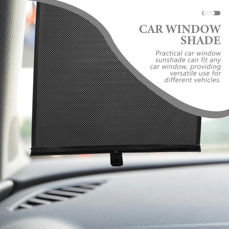 Car Side Window Sun Shade Car Roller Sunshade Car Sunshade Protector Sun Shade Blocker - Image 2