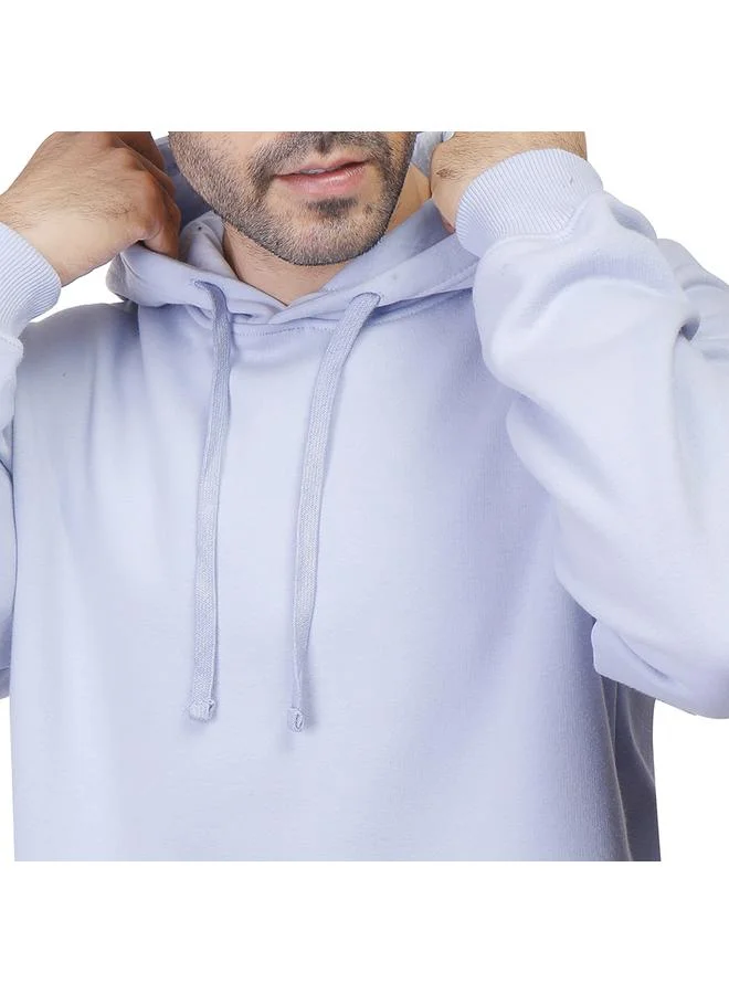 Coup Mens - Plain Hooded Sweatshirt With Long Sleeves