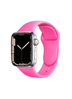 Apple Watch Band 41mm Soft Silicone Sport Band Replacement Wrist Strap Compatible for iWatch Apple Watch Series 7 Nike+,Sport,Edition