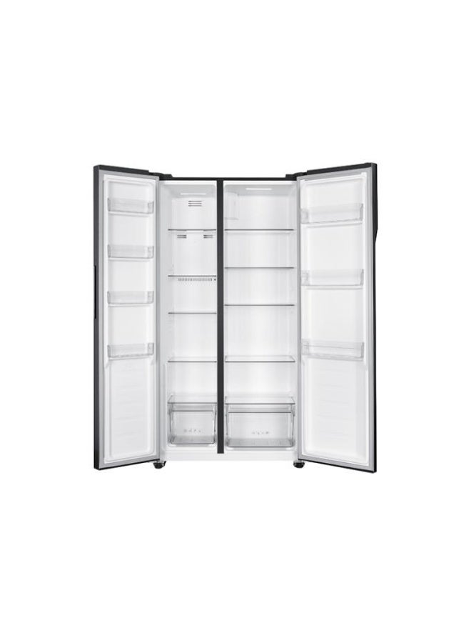 GENERAL SUPREME double door SXS Refrigerator (436 L, 15.4 Cu Ft), Total no Frost Cooling, Air Flow System, Glossy Steel, GS809SXI - Image 2