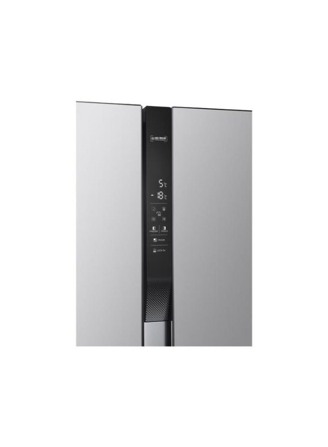GENERAL SUPREME double door SXS Refrigerator (436 L, 15.4 Cu Ft), Total no Frost Cooling, Air Flow System, Glossy Steel, GS809SXI - Image 4
