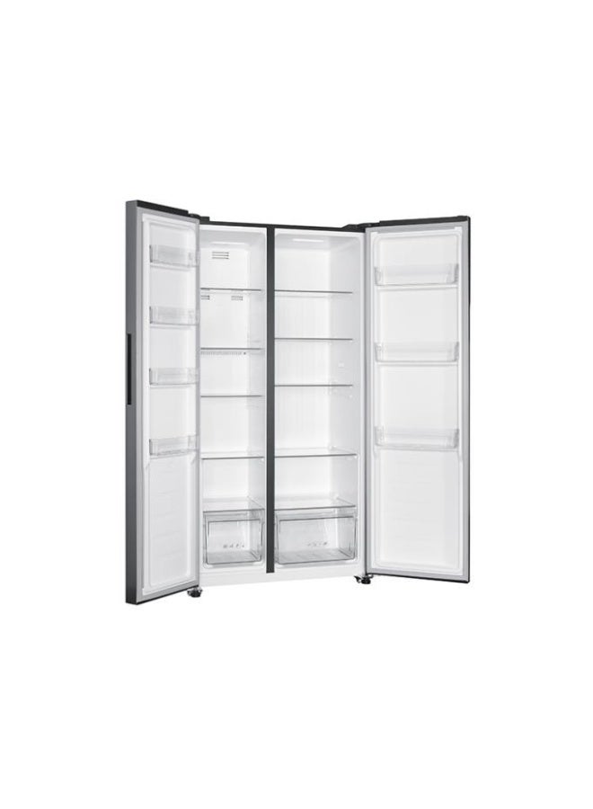 GENERAL SUPREME double door SXS Refrigerator (436 L, 15.4 Cu Ft), Total no Frost Cooling, Air Flow System, Glossy Steel, GS809SXI - Image 3
