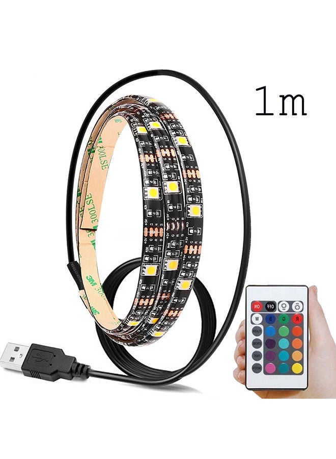 NIBEMINENT TV Backlight LED Strip With Mini Controller Black 100centimeter - Image 2
