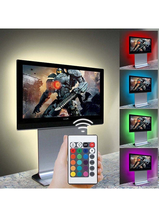NIBEMINENT TV Backlight LED Strip With Mini Controller Black 100centimeter - Image 5