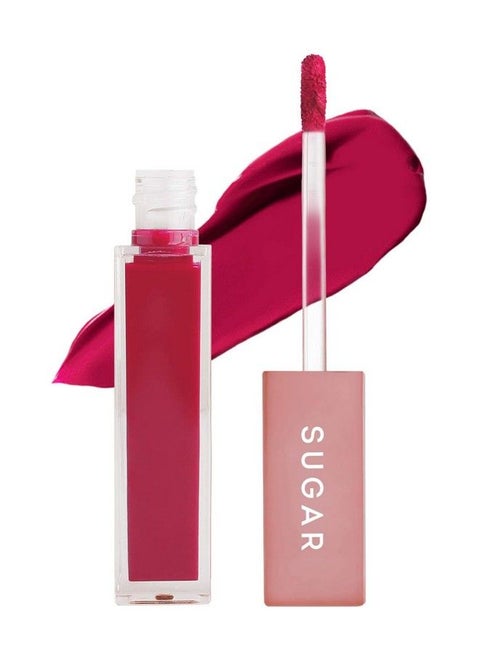 Mettle Liquid Lipstick 12 Talitha (Bright Magenta With Red Undertones) 7 Gms Creamy Lightweight Lipstick Lasts Up To 14 Hours