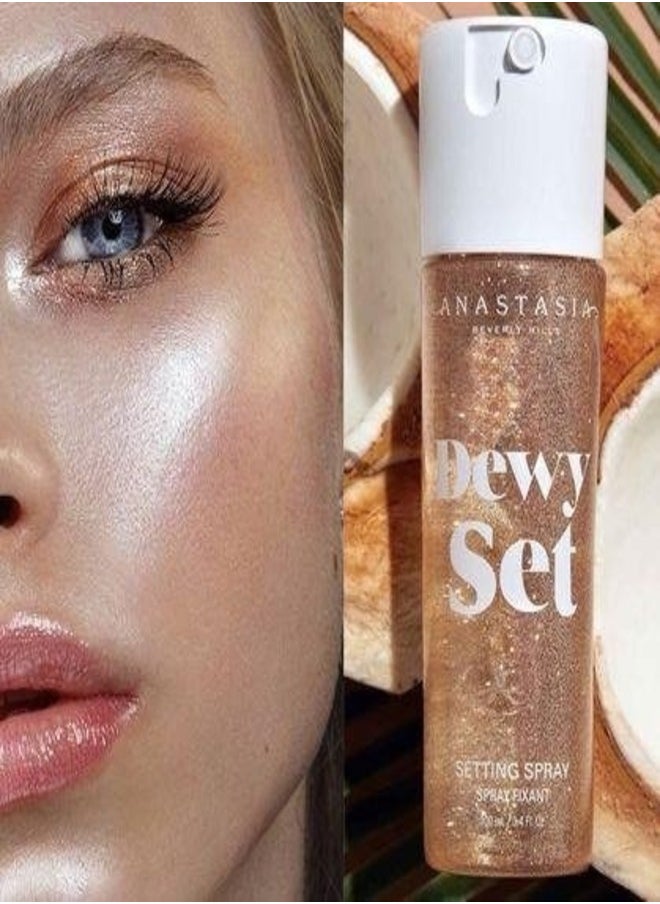 ANASTSIA Mini Dewy Set Hydrating Setting Spray (Original (Vanilla-Coconut))  - Image 3