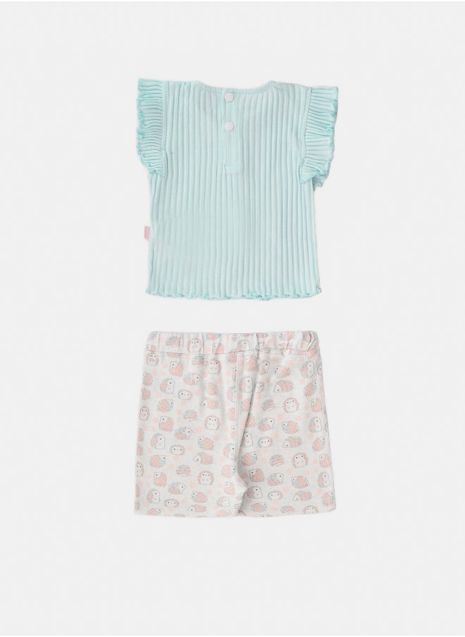Junior Baby Girls Pajama Set  - Image 2