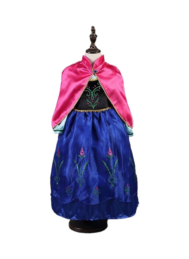 Generic Princess Anna Lace Paisley Costume  - Image 3
