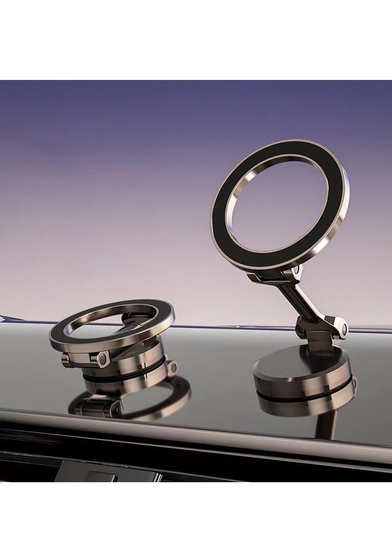 KASTWAVE Magnetic Car Phone Holder, Air Vent Magnetic Charger Car Mount,  Adjustable Phone Mount for Car, Suitable for iPhone 14/13/12 Pro Max Plus Mini& MagSafe Case (Grey) - Image 1