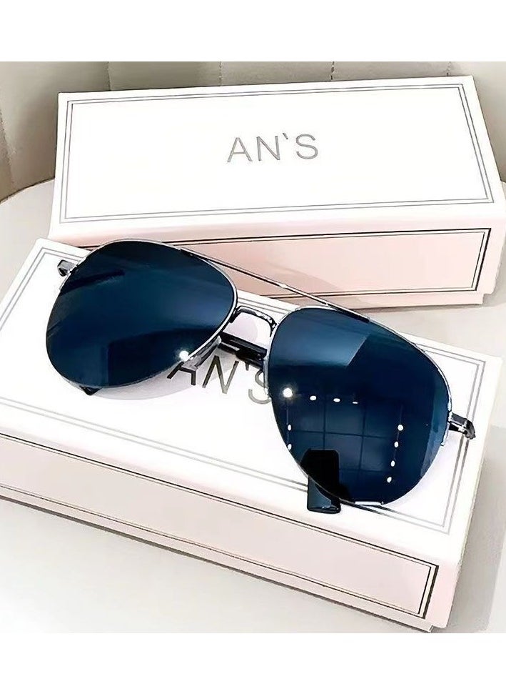 Ucanbe - Classic half frame sunglasses - Image 1