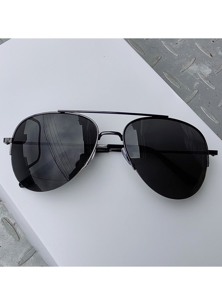 Ucanbe - Classic half frame sunglasses - Image 1