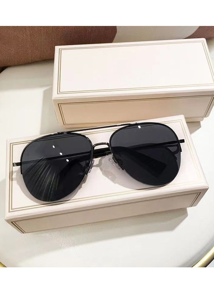 Ucanbe - Classic half frame sunglasses - Image 1