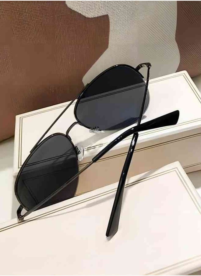 Ucanbe - Classic half frame sunglasses - Image 1