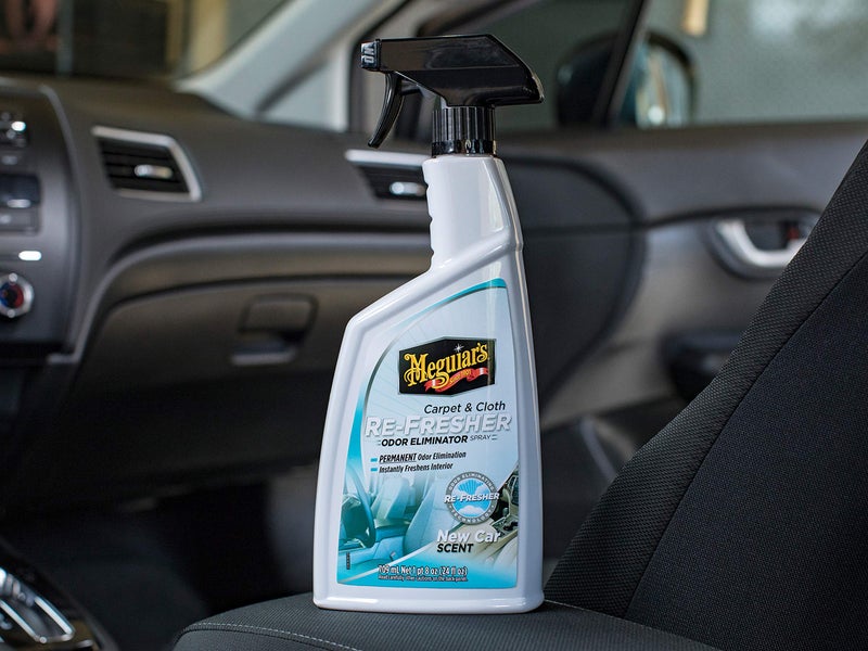 Meguiar's Meguiar’s Carpet & Cloth Re-Fresher Odor Eliminator Spray - Interior Fabric Odor Eliminator - Permanently Eliminates Odors & Freshens Fabrics in your Car, Easy to Use Trigger Spray, 24 Oz - Image 3