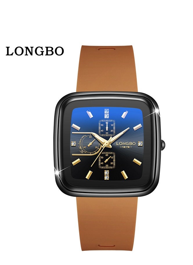 Longbo - Women's New Silicone Strap Waterproof Watch - Image 1