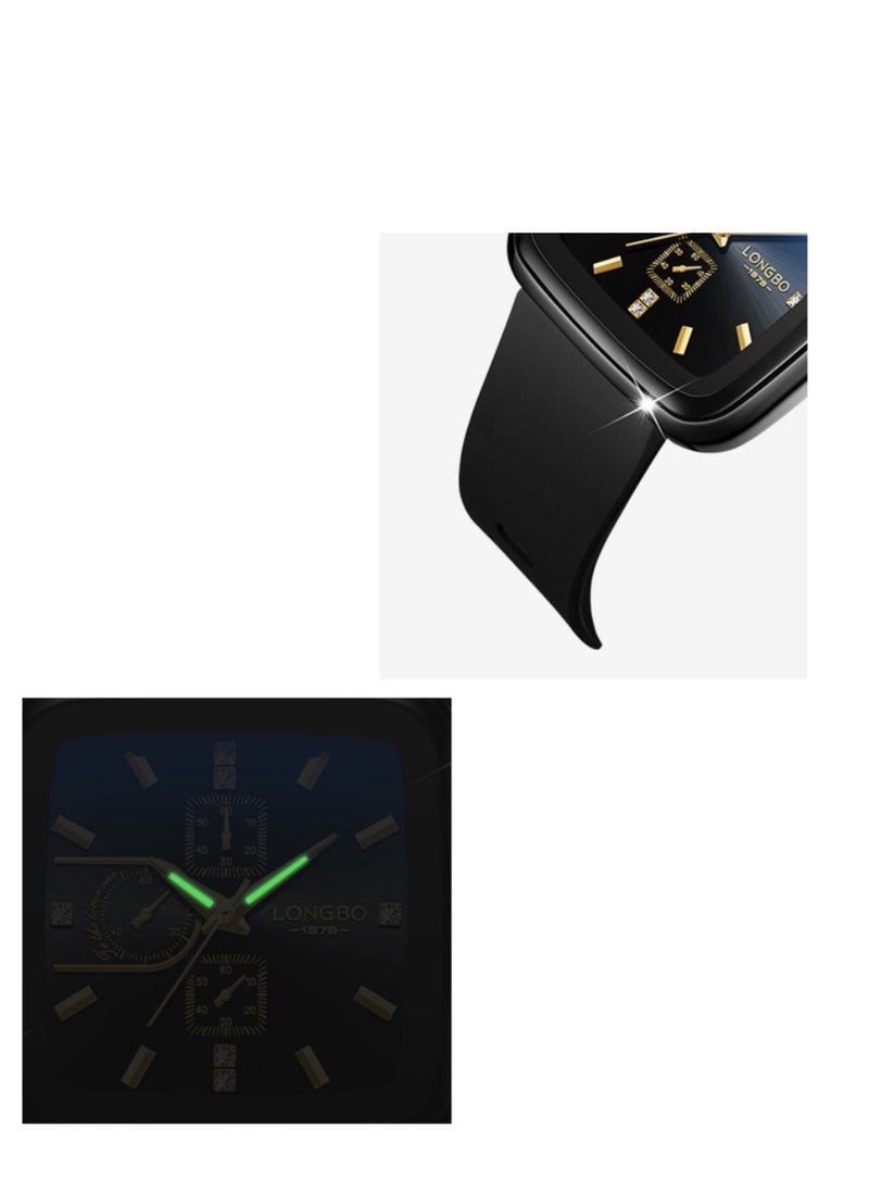 Longbo - Women's New Silicone Strap Waterproof Watch - Image 1