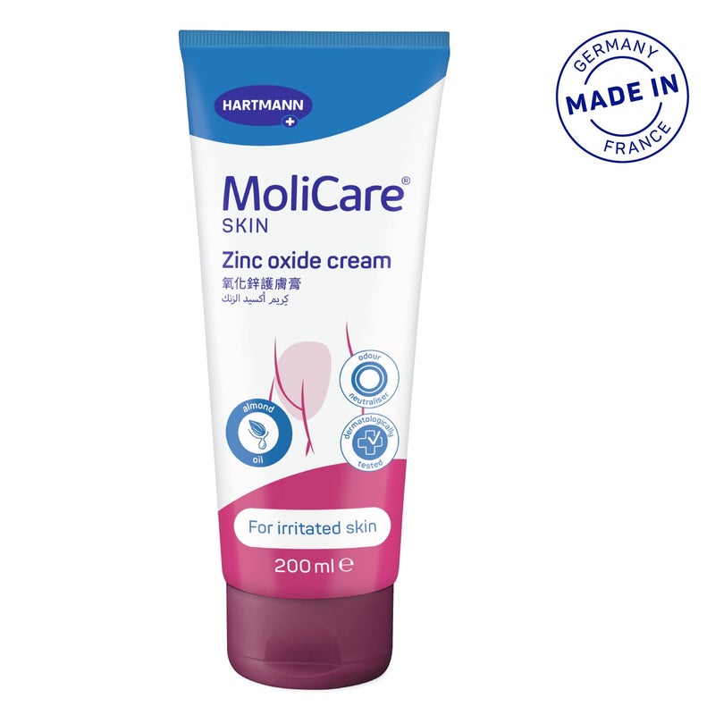 Hartmann Molicare Skin Zinc Oxide Cream, 200 ml