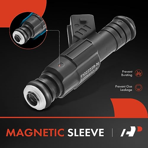 A-Premium Fuel Injectors Compatible with BMW E38 E39 E52 E53 X5 2002-2003 Z8 2003 540i 740i 740iL & Land Rover Range Rover 4.4L 4.6L 4.8L, Gas, Set of 8, Replace# 0280155823 - Image 3