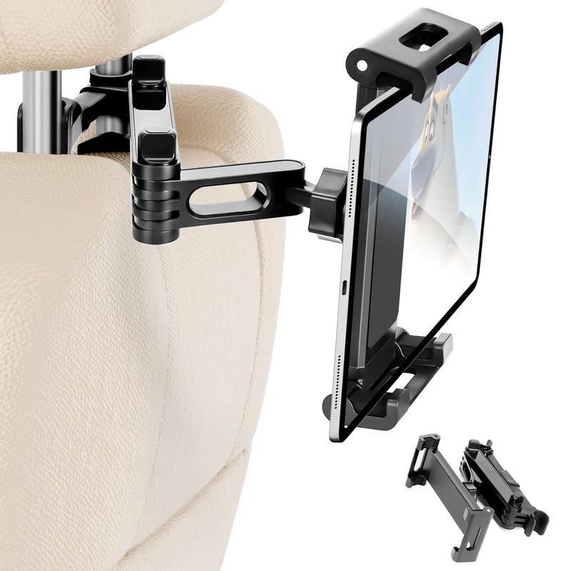 Buinblu Tablet Mounts for Hands-Free Viewing，Adjustable Tablet Car Mount for Back Seat - Image 1