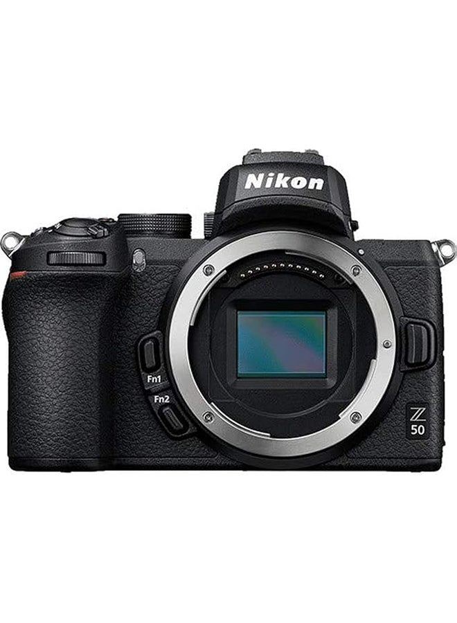 Nikon Z50 Mirrorless Digital Camera (Body Only) - Black - Image 1