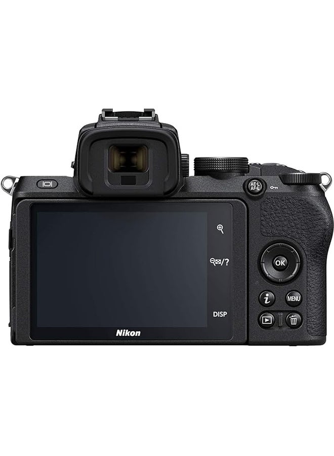 Nikon Z50 Mirrorless Digital Camera (Body Only) - Black - Image 2