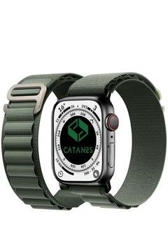 IAF Alpine Loop Compatible with Apple Watch Band 38mm, Nylon Wristband,Green  - Image 2
