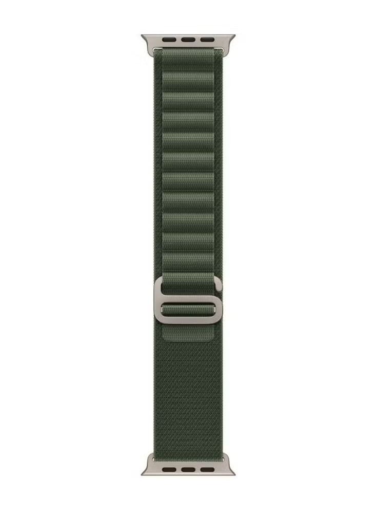 IAF - Alpine Loop Compatible with Apple Watch Band 38mm, Nylon Wristband,Green - Image 1