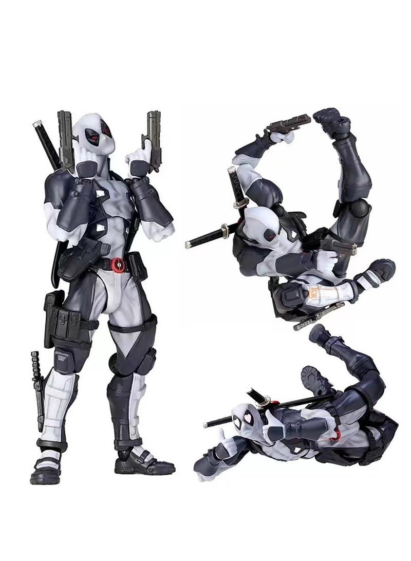 عام نمط ياماغوتشي ، مارفل نموذج 001EX ديدبول الرمادي ، شخصية المنقولة مناسبة لإعطاء المشجعين والأصدقاء هدايا عيد ميلاد ، تزيين المنزل (16 سم) - Image 1