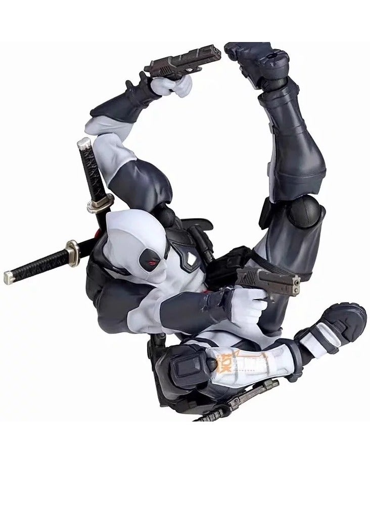 عام نمط ياماغوتشي ، مارفل نموذج 001EX ديدبول الرمادي ، شخصية المنقولة مناسبة لإعطاء المشجعين والأصدقاء هدايا عيد ميلاد ، تزيين المنزل (16 سم) - Image 2