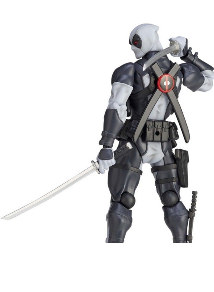 عام نمط ياماغوتشي ، مارفل نموذج 001EX ديدبول الرمادي ، شخصية المنقولة مناسبة لإعطاء المشجعين والأصدقاء هدايا عيد ميلاد ، تزيين المنزل (16 سم) - Image 3