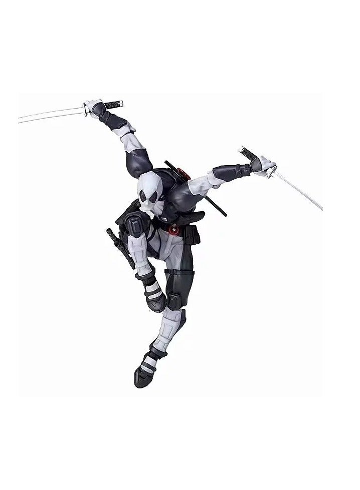 عام نمط ياماغوتشي ، مارفل نموذج 001EX ديدبول الرمادي ، شخصية المنقولة مناسبة لإعطاء المشجعين والأصدقاء هدايا عيد ميلاد ، تزيين المنزل (16 سم) - Image 5