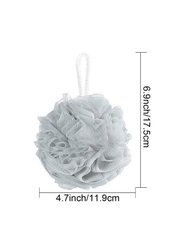 Meirrnyyu 10 Pack Of Bath Loofah Shower,Small Size Sponge Pouf Body Scrubber Exfoliator Scrubber Ball,Mesh Bath And Shower Sponge For Kids Women Men Body Wash Bathroom  - Image 2