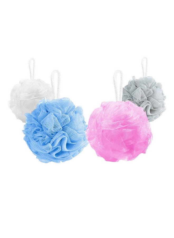 Meirrnyyu 10 Pack Of Bath Loofah Shower,Small Size Sponge Pouf Body Scrubber Exfoliator Scrubber Ball,Mesh Bath And Shower Sponge For Kids Women Men Body Wash Bathroom  - Image 5