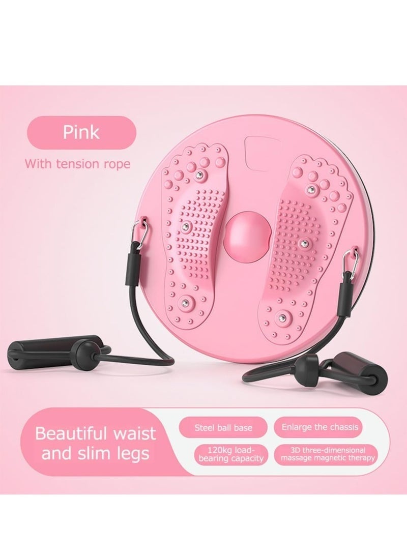 DURKU Waist Whisper twisting Disc Board for Exercise Waist Twister Board with Mangets Reflexology for Slimming and Strengthening Abdominal and Stomach Exercise Massage Foot Sole - Image 2