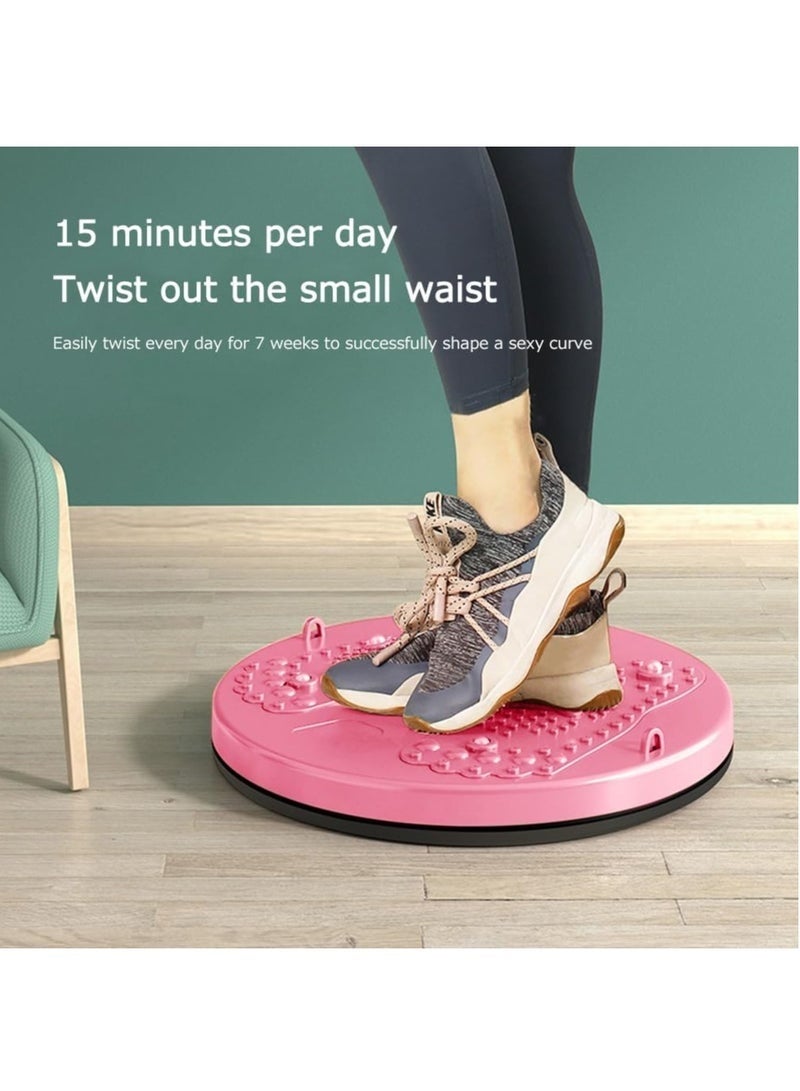 DURKU Waist Whisper twisting Disc Board for Exercise Waist Twister Board with Mangets Reflexology for Slimming and Strengthening Abdominal and Stomach Exercise Massage Foot Sole - Image 3
