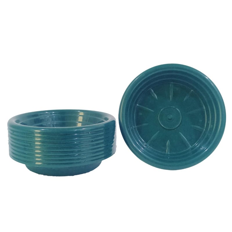 Oasis Pack of 10 Round Floral Foam Holders – Wet Foam Trays for Fresh Flower Arrangements, Wedding Centerpieces, Parties, Events, and Home Table Decor – Reusable and Multipurpose - Image 1