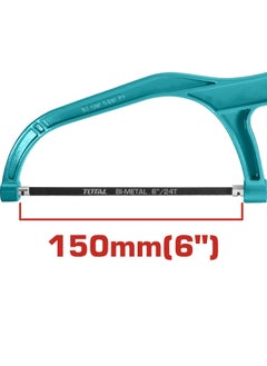 TOTAL Compact Mini Hacksaw with Bi-Metal Blade – Portable, Ergonomic Handle, Rust-Resistant, Quick Blade Change, Ideal for DIY Projects and Professional Use  - Image 2