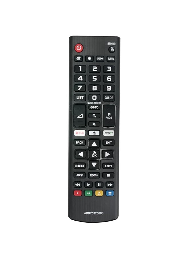 HuHa - AULCMEET AKB75375608 Replaced Remote fit for LG 4K OLED Smart TV 43UK6450PLC 43UK6470PLC 43UK65 43UK6500LLA 43UK6500MLA 43UK6500PLA 43UK6510PLB 43UK6550PLD 43UK67 43UK6710PLB 49UK6390PLG 49UK64 - Image 1