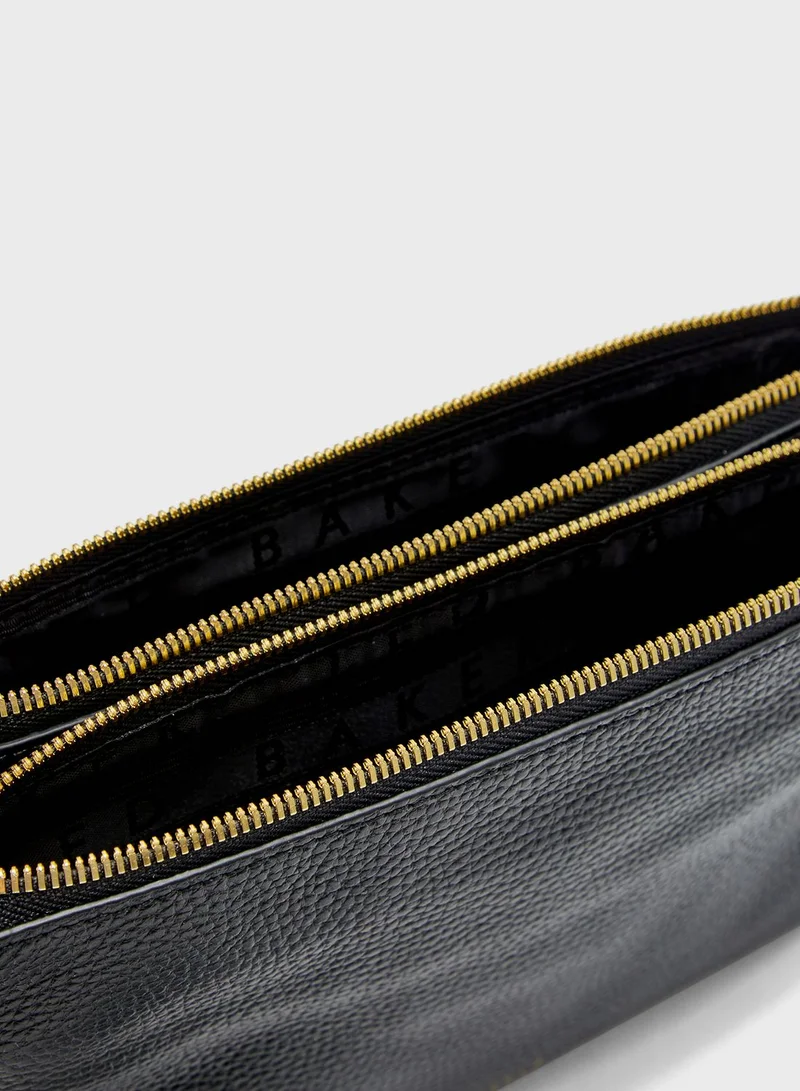 Ted Baker Deenah Patent Double Pouch Crossbody