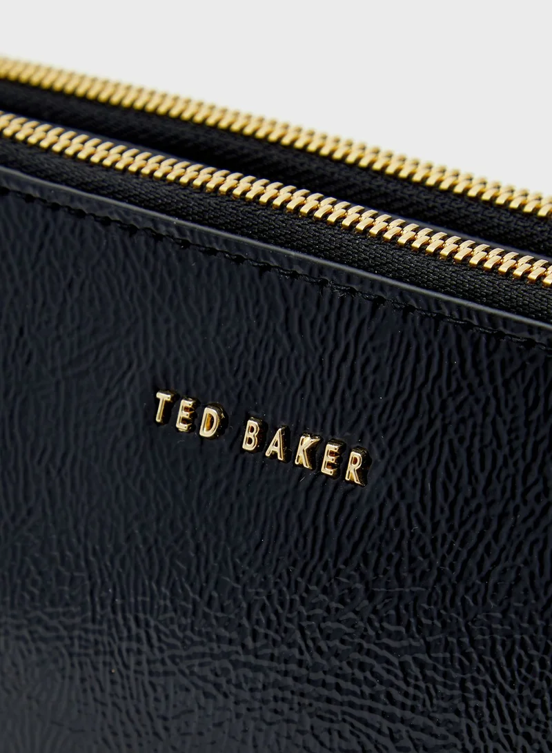 Ted Baker Deenah Patent Double Pouch Crossbody