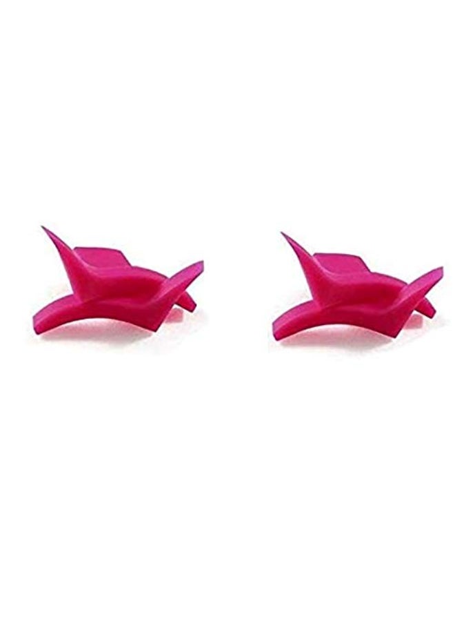 LASSUM 2 Pcs Eyeshadow Stencil Models Template Shaper Tool Eye Liner Tail Seal - Image 1