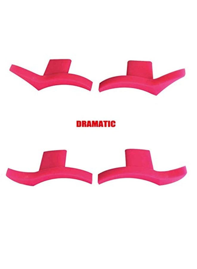 LASSUM 2 Pcs Eyeshadow Stencil Models Template Shaper Tool Eye Liner Tail Seal - Image 5