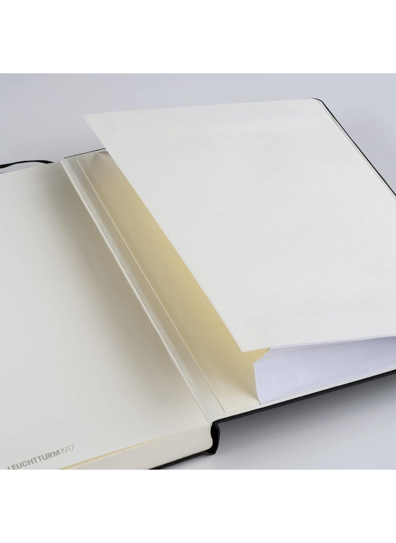 LEUCHTTURM1917 - LEUCHTTURM1917  Notebook Hardcover Master Slim A4  123 Numbered Pages for Writing and Journaling Rising Sun Dotted - Image 1