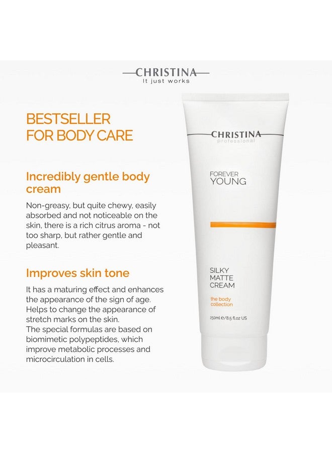 -CHRISTINA- كريم مات حريري دائم الشباب لجميع أنواع البشرة 250 مل - Image 2